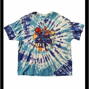 Nike X LeBron James Space Jam Tie Dye Shirt NWT Size X-Large DH3823-100